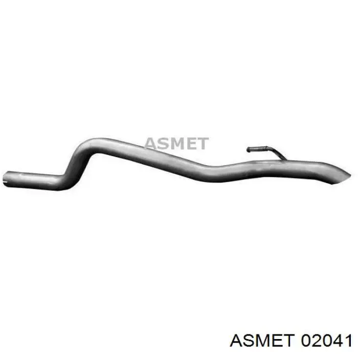 Глушник, задня частина 02041 Asmet