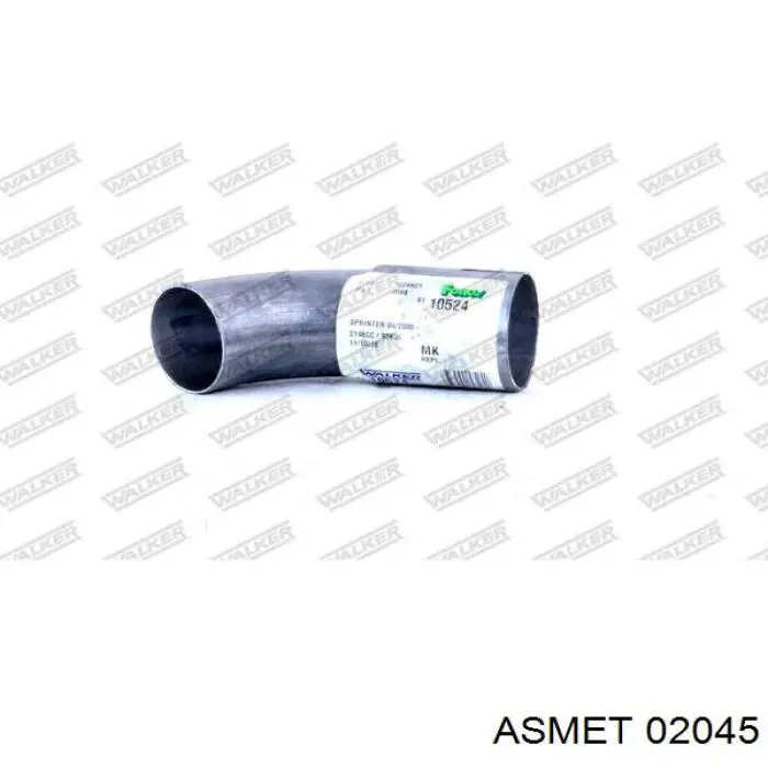 ASM02045 Asmet глушник, центральна частина