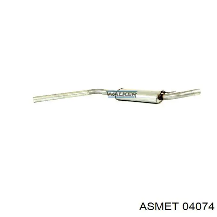 Купити 7D0253409 VAG Вихлопна труба
