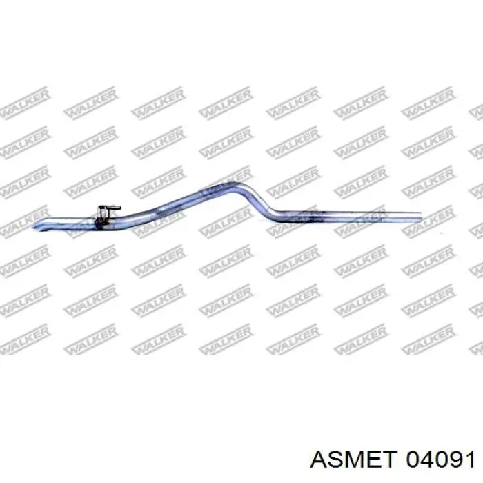 Вихлопна труба Asmet 04091 ціна, від 40.94 USD