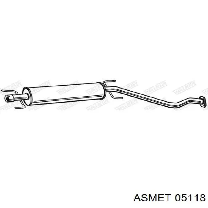 Глушник Opel 5852065 ціна, від 38.95 USD
