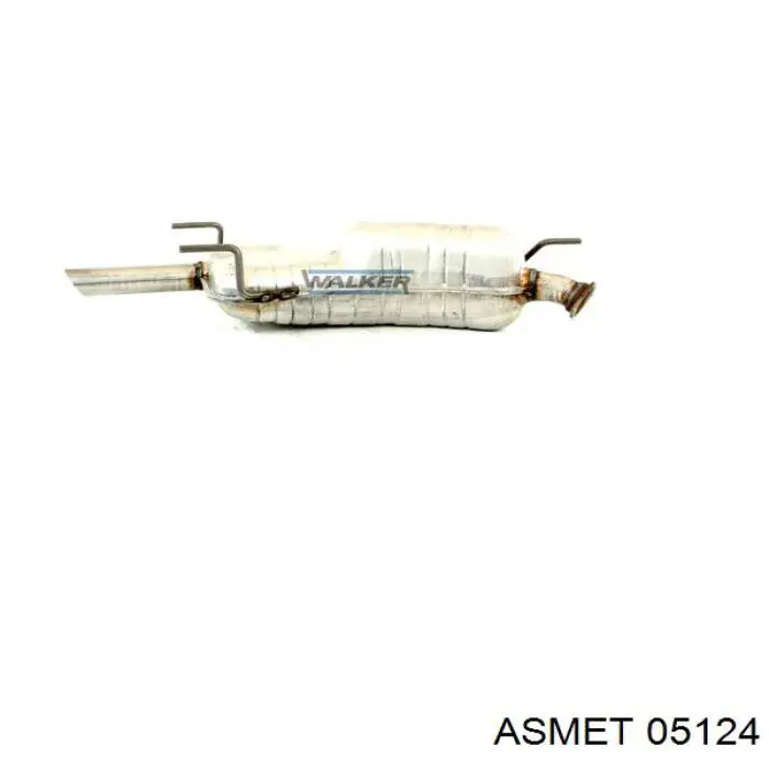 05124 Asmet Глушник, задня частина