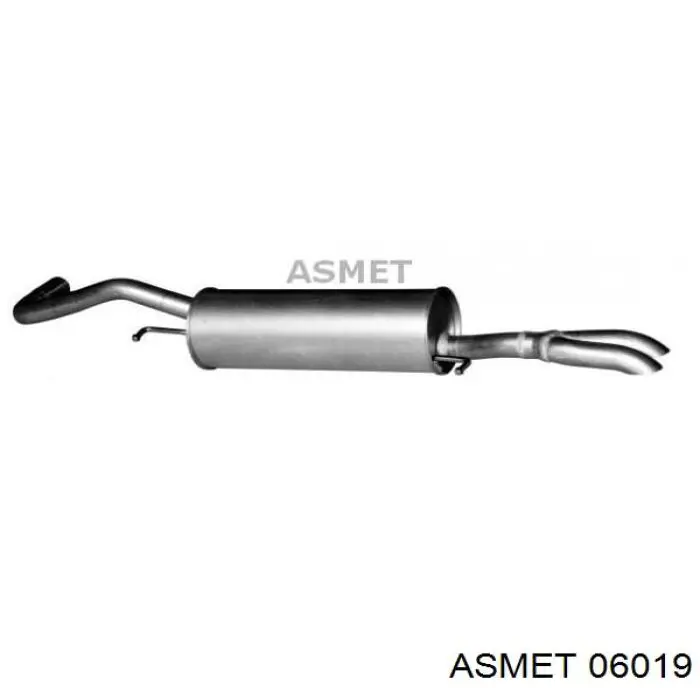 Купити 06019 Asmet Вихлоп