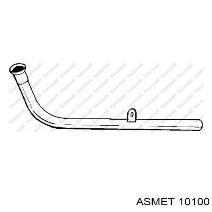 10100 Asmet глушник, центральна частина