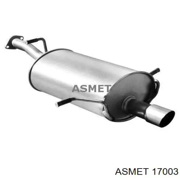 Глушник Asmet 17003 ціна, від 33.63 USD