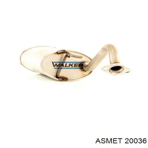 20036 Asmet Глушник, задня частина