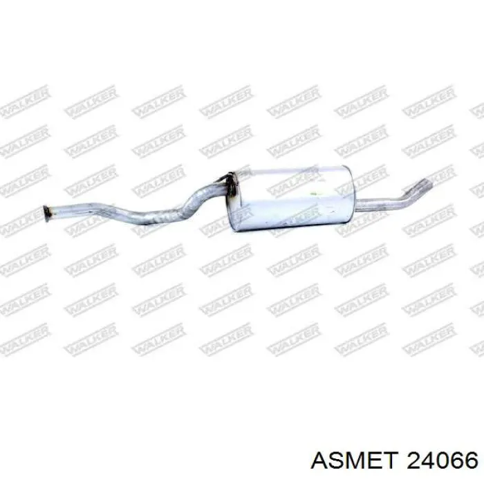 24066 Asmet Середній глушник