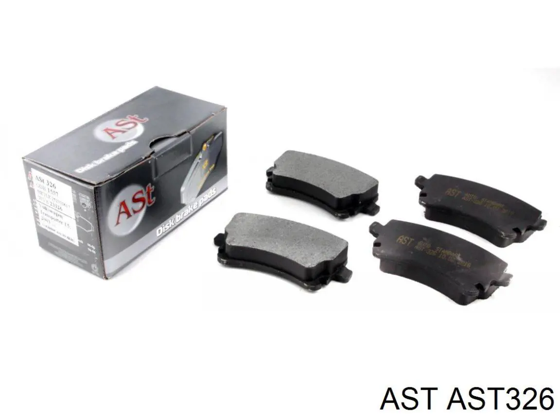 Задні гальмівні колодки AST326 AST