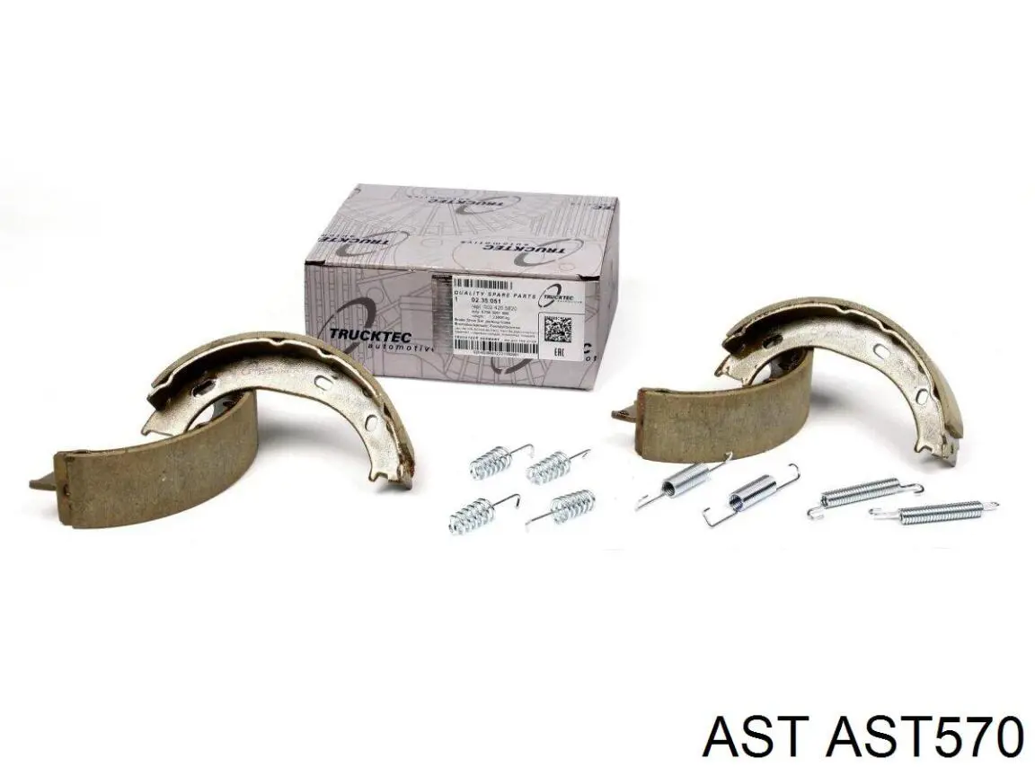 Колодки ручника AST570 AST