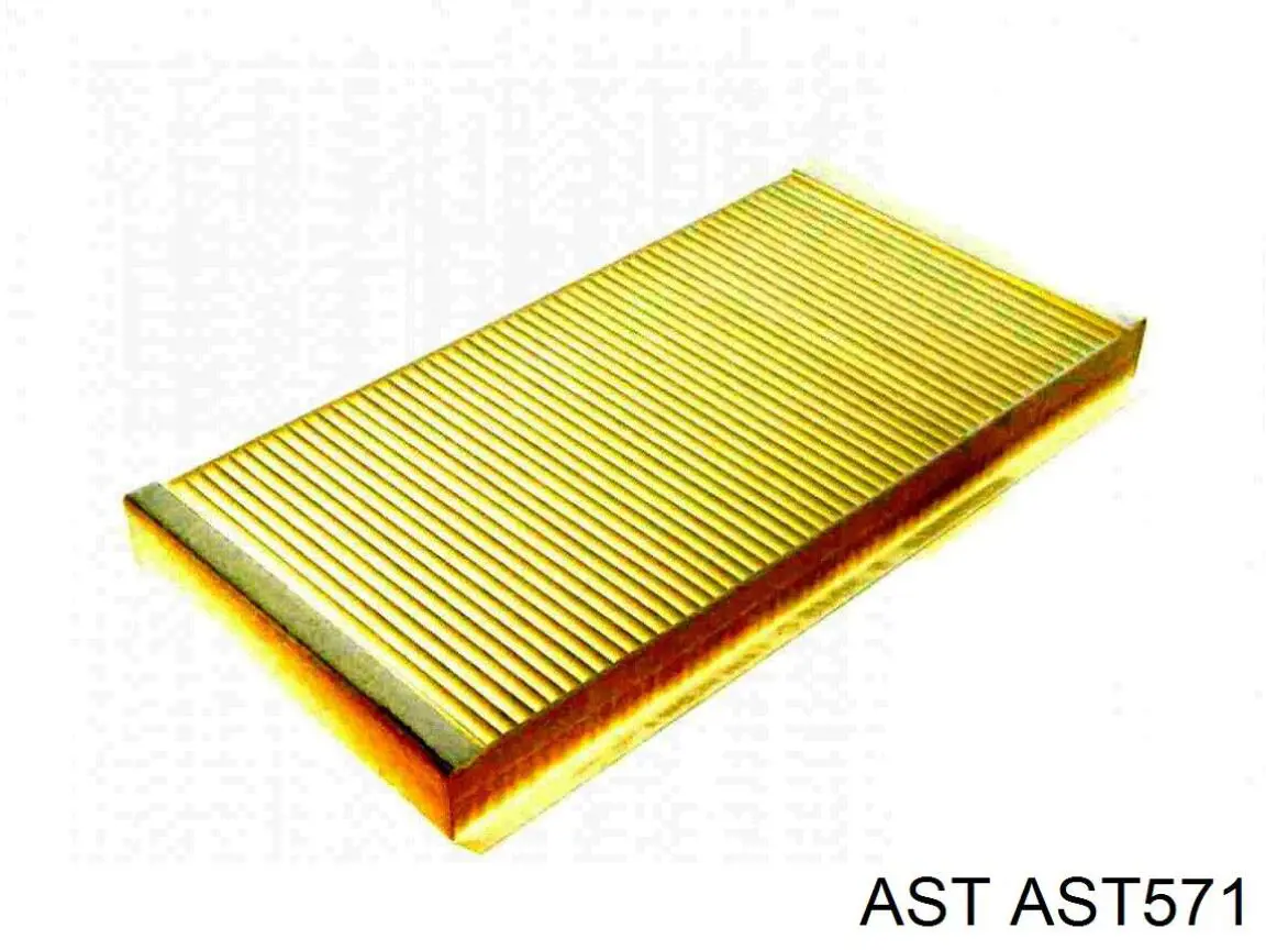 AST571 AST Гальмівні колодки ручника