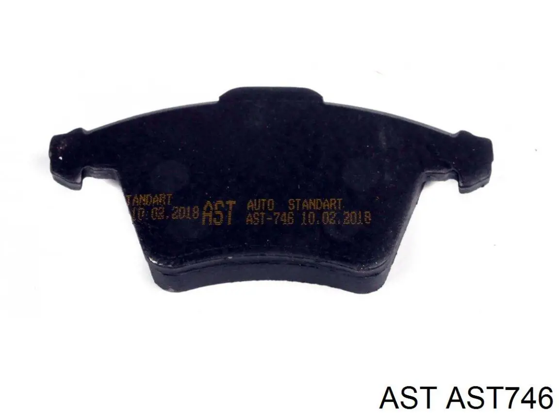 AST746 AST Передні гальмівні колодки