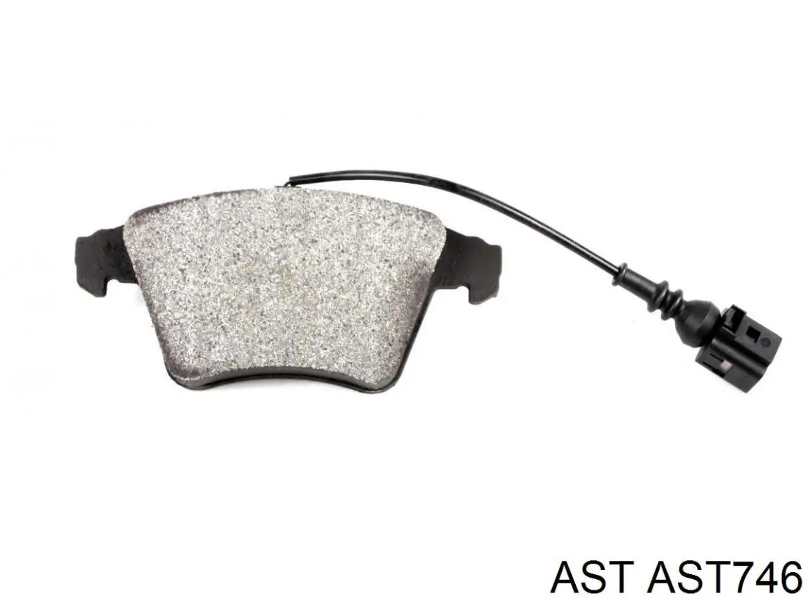 Купити AST746 AST Колодки гальмівні передні, дискові