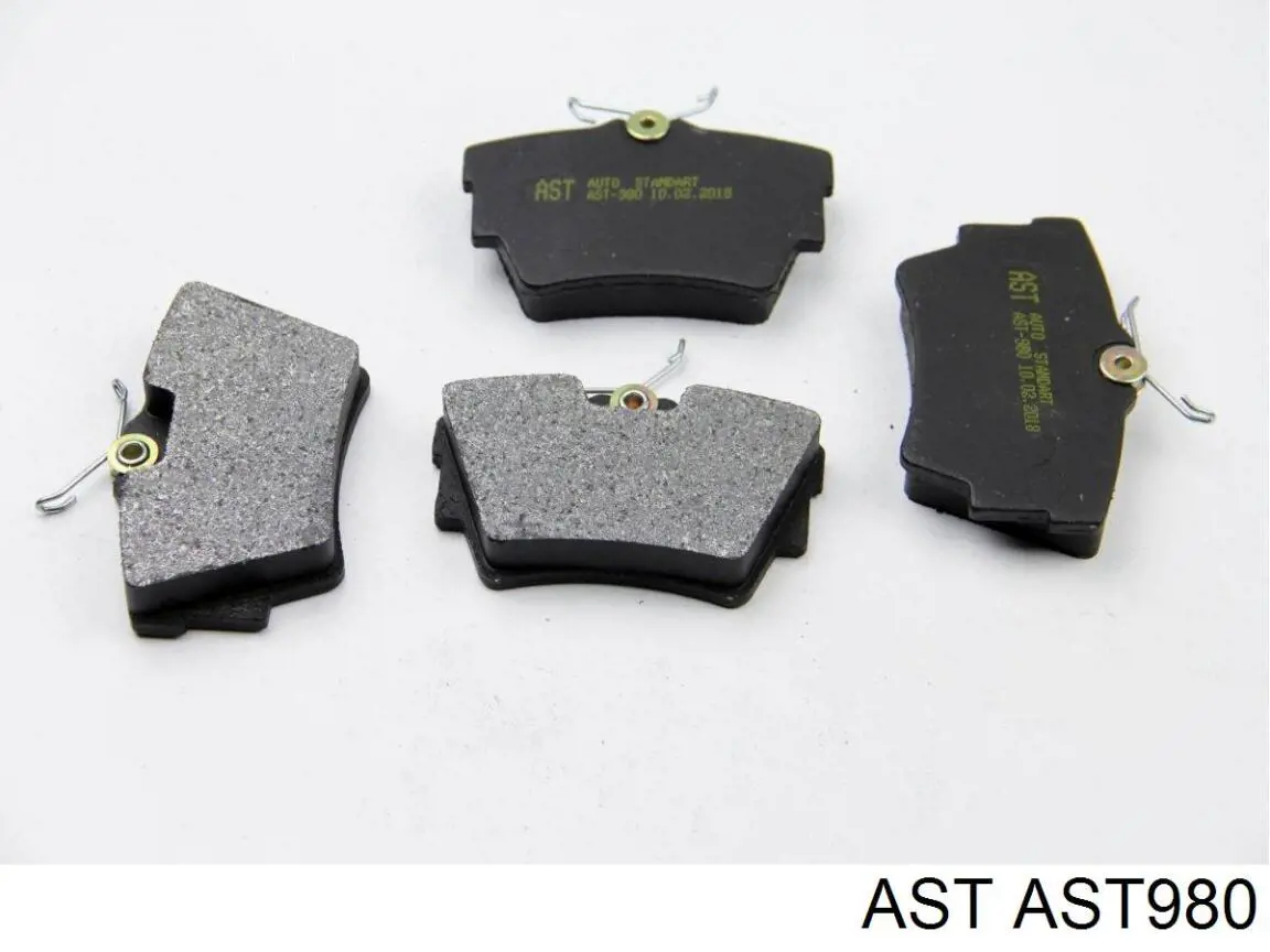 Купити AST980 AST Задні колодки