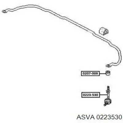 Стійка стабілізатора переднього 10M1002B492W2P128 Auto Storm