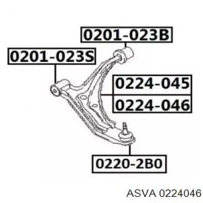 Купити 5450141B01 Nissan/Infiniti Лівий важіль передній нижній підвіски
