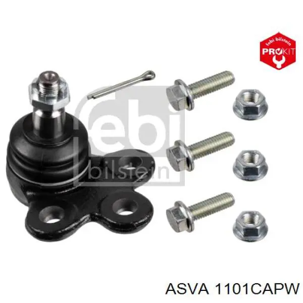 Сайлентблок переднього важеля 1101CAPW Asva