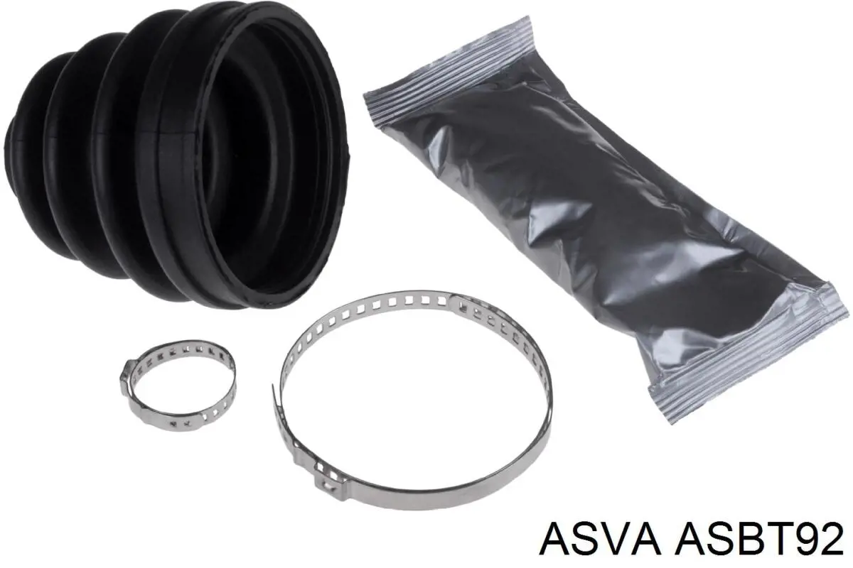 ASBT92 Asva пильник шруса зовнішній, передній піввісі