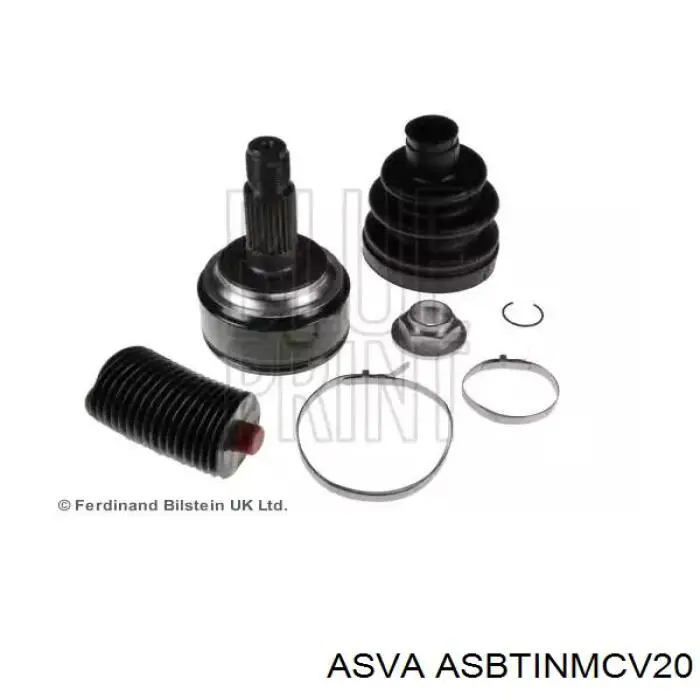 Пильник ШРУСа внутрішній, передній піввісі Asva ASBTINMCV20