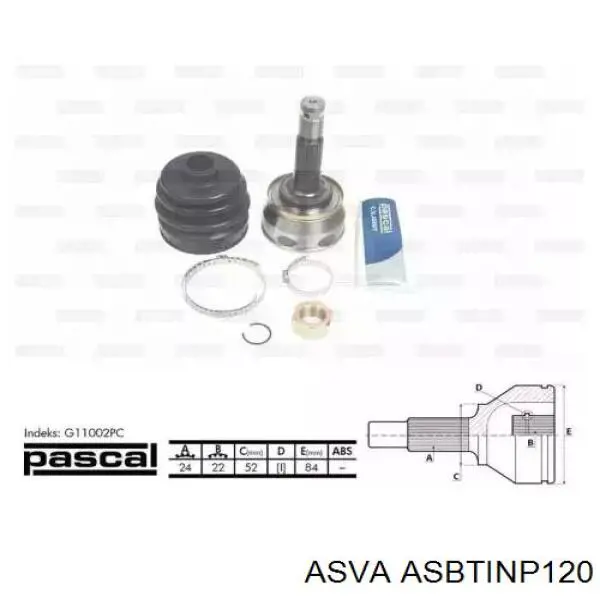 TY0398 DAC Пильник ШРКШ внутрішній, передній півосі