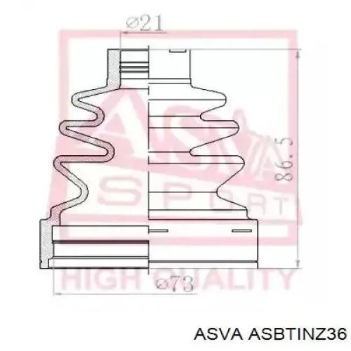 ШРУС зовнішній передній A4543301201 Mercedes