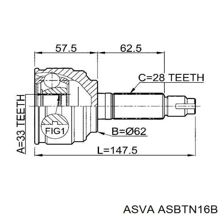 6C0498203 VAG Пильник ШРУСа зовнішній, передній піввісі