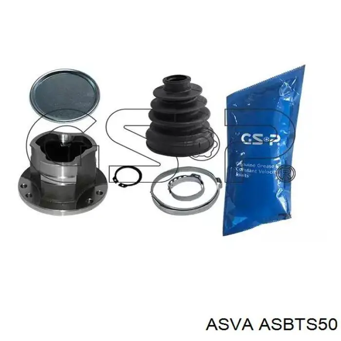 ASBTS50 Asva пильник шруса зовнішній, передній піввісі