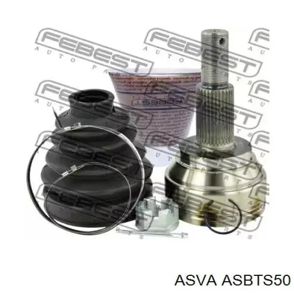 ASBTS50 Asva Пильник ШРУСа зовнішній, передній піввісі