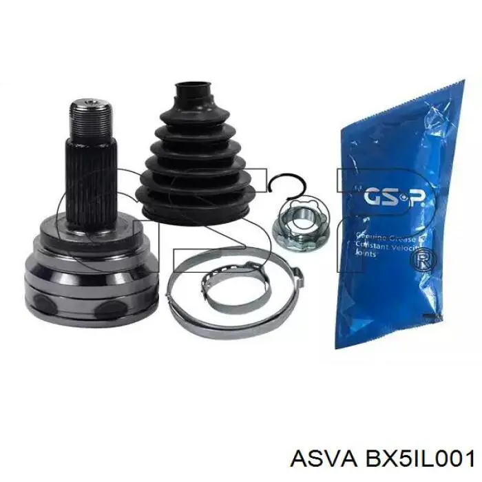 BX5IL001 Asva Шарнір кутових швидкостей передній лівий