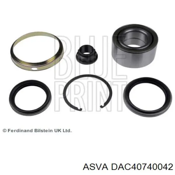 Комплект підшипник маточини передньої Ford W712435S439 ціна, від 21.56 USD