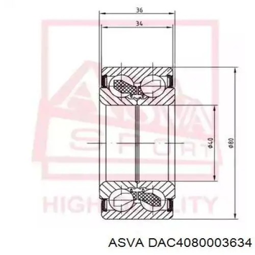Комплект підшипник маточини передньої Sato Tech WB90451 ціна, від 17.54 USD