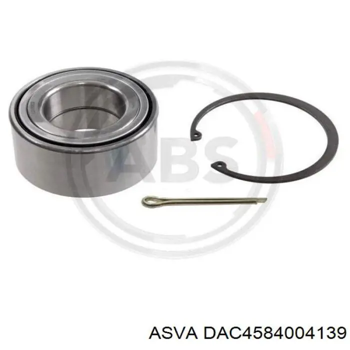 Купити DAC4584004139 Asva Підшипник ступиці передньої