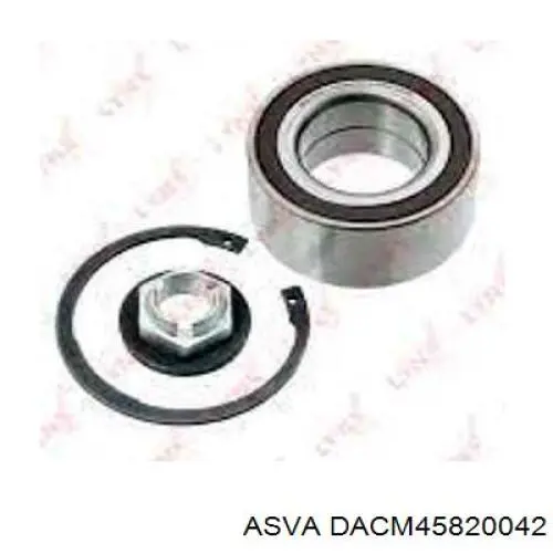Підшипник ступиці DACM45820042 Asva