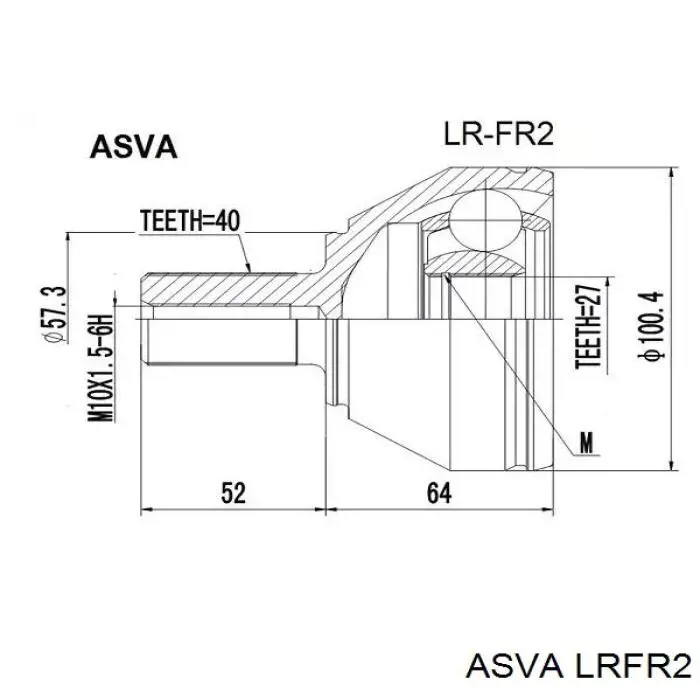 Граната колісна Asva LRFR2 ціна, від 45.93 USD