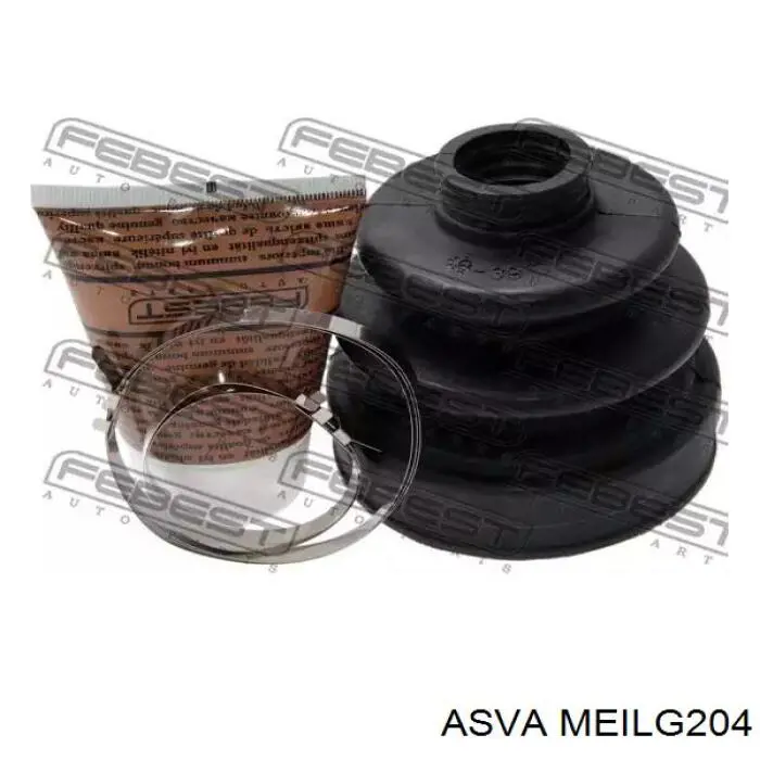 Шарнір кутових швидкостей передній лівий Asva MEILG204 ціна, від 49.23 USD