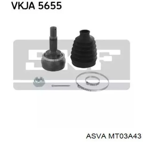 Купити MT03A43 Asva Шарнір приводу зовнішній