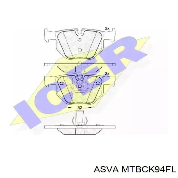 Супорт гальмівний передній лівий Q0960137 Q-fix
