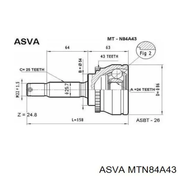Граната колісна Mitsubishi MN110629 ціна, від 509.95 USD