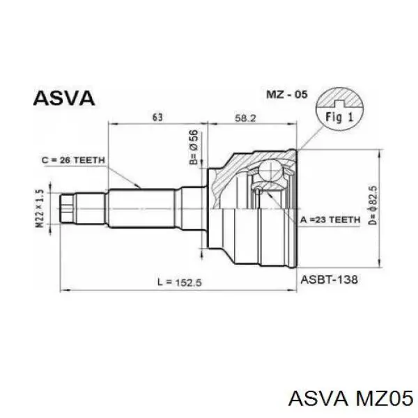 Граната колісна Asva MZ05 ціна, від 148.23 USD