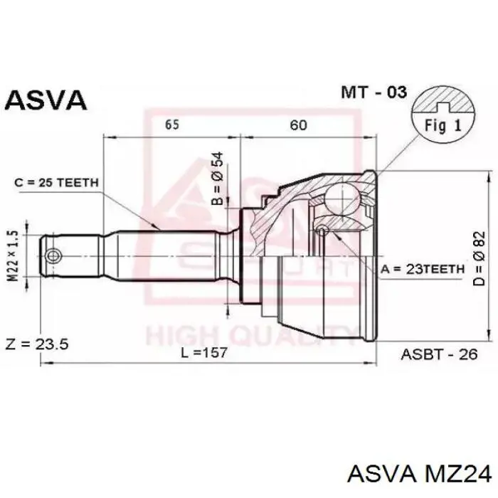 Купити 34154980015 Meyle Шарнір приводу зовнішній