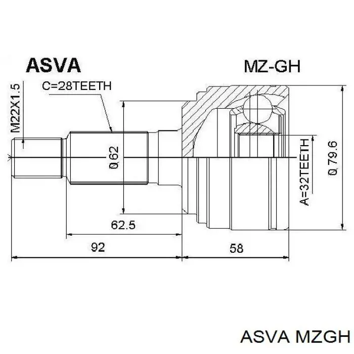 Граната колісна Asva MZGH ціна, від 37.36 USD