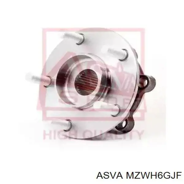 Передня маточина MZWH6GJF Asva