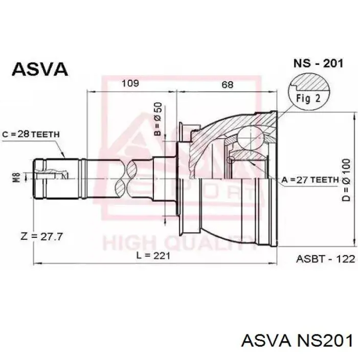 Граната колісна Asva NS201 ціна, від 40.95 USD