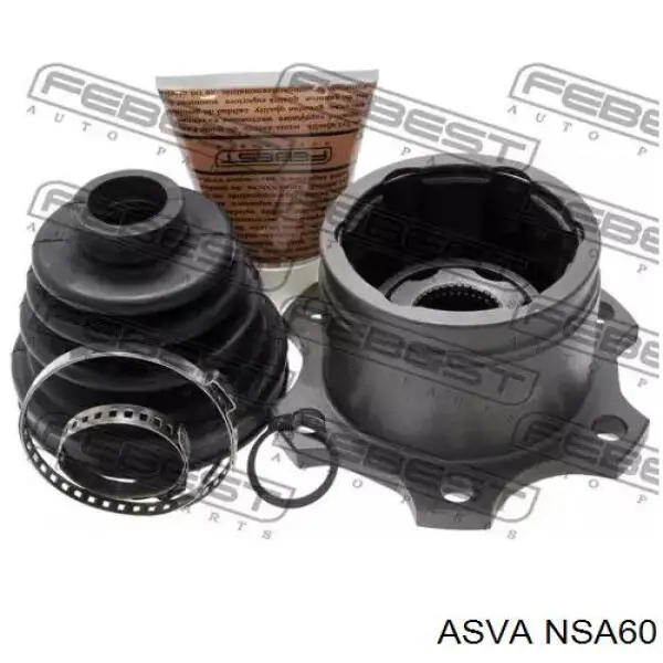 ШРУС зовнішній передній NSA60 Asva