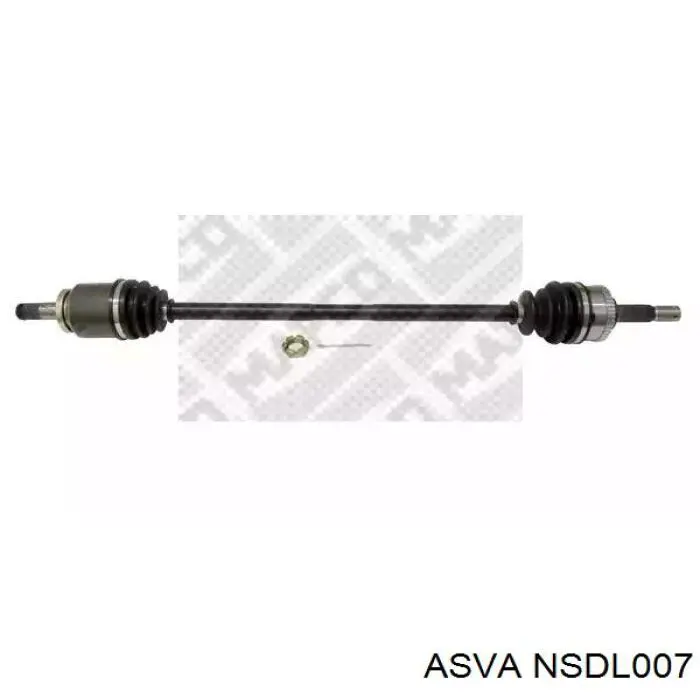 NSDL007 Asva Привід лівий