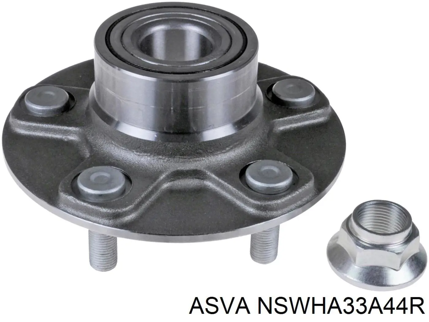 Задня маточина NSWHA33A44R Asva