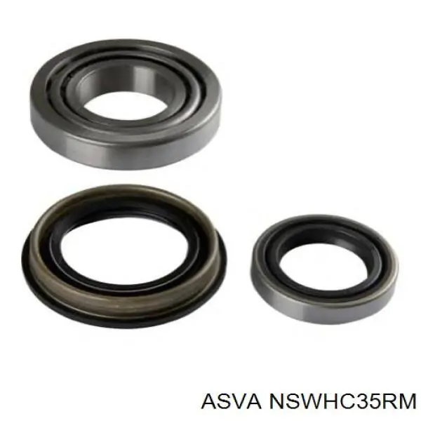 Підшипник маточини задньої Asva NSWHC35RM ціна, від 40.09 USD