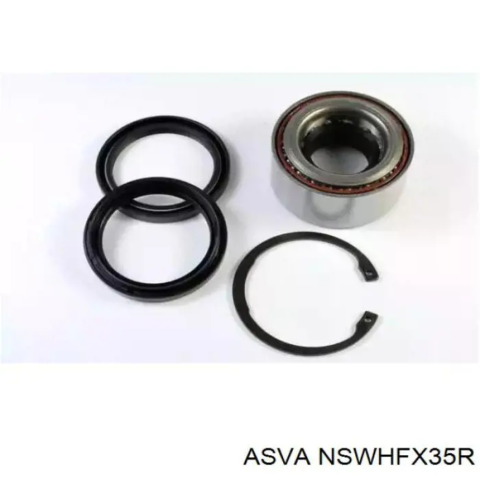 Підшипник маточини задньої Asva NSWHFX35R ціна, від 39.61 USD