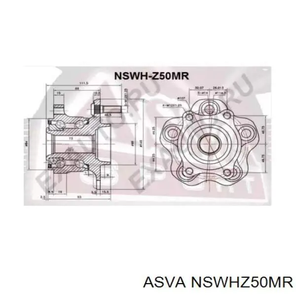 Маточини задніх коліс NTN HUB056T1 ціна, від 44.58 USD