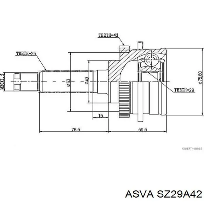 Купити 400400 Trakmotive/Surtrack Шарнір приводу зовнішній