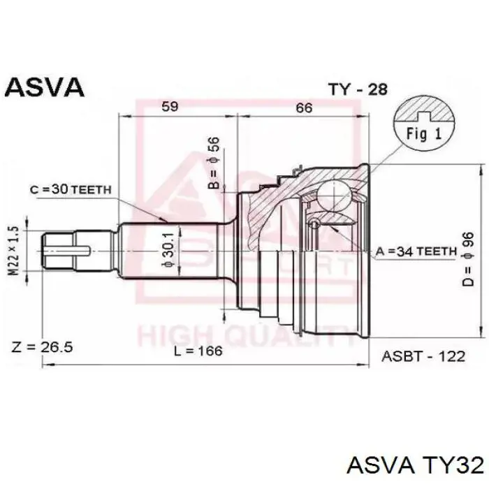 Граната колісна Asva TY32 ціна, від 56.99 USD